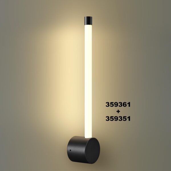 359351 KONST NT24 050 черный Светильник линейный светодиодный IP20 LED 6W 170-265V 3000K 462Лм VITZ