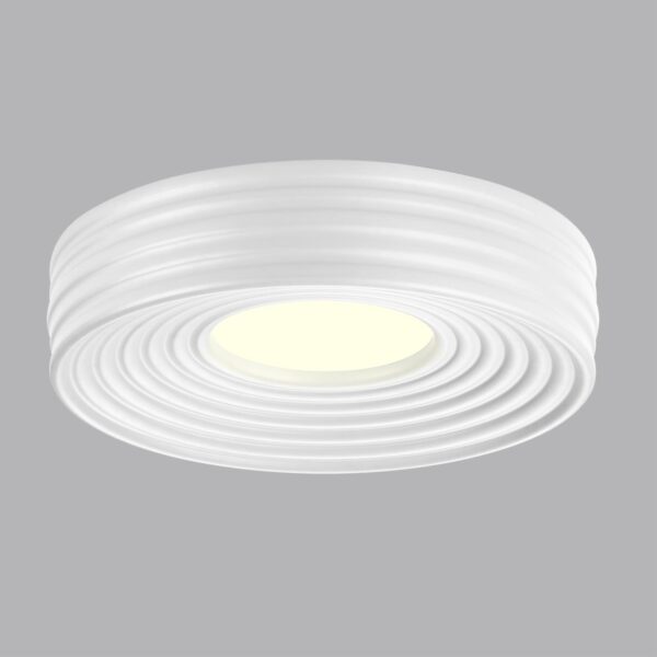 7704/40L AVRA LED SN 583 Светильник металл/пластик/белый LED 40Вт 4000K D470 IP20 MACARON