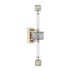 5426/28WL L-VISION ODL_EX24 000 золотой/белый/дымчатый/коньячный/металл/стекло/акрил Бра LED 28W 3000K KLIFF