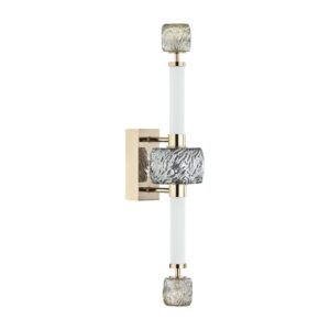 28d4a7a91f70d80cb6628c617b48342b 5426/28WL L-VISION ODL_EX24 000 золотой/белый/дымчатый/коньячный/металл/стекло/акрил Бра LED 28W 3000K KLIFF