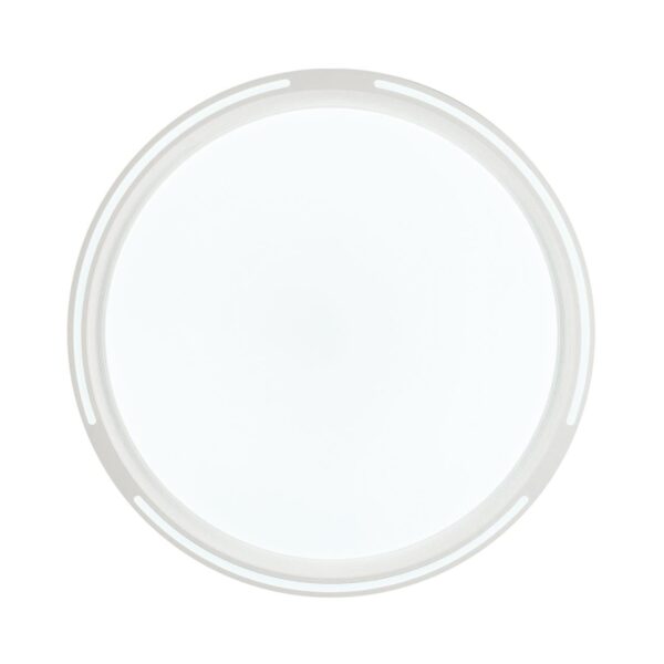 3028/EL COLOR SN 223 Светильник пластик/бел LED 72Вт 3000-6300K D490 IP43 пульт ДУ/RGB/LampSmart SLOT