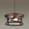 2a7addc47aaaa4f228c6622da97e4a32 4961/2 NATURE ODL22 703 темно-коричневый/стекло Ландшафтный подвес E27 2*60W IP44 MAVRET