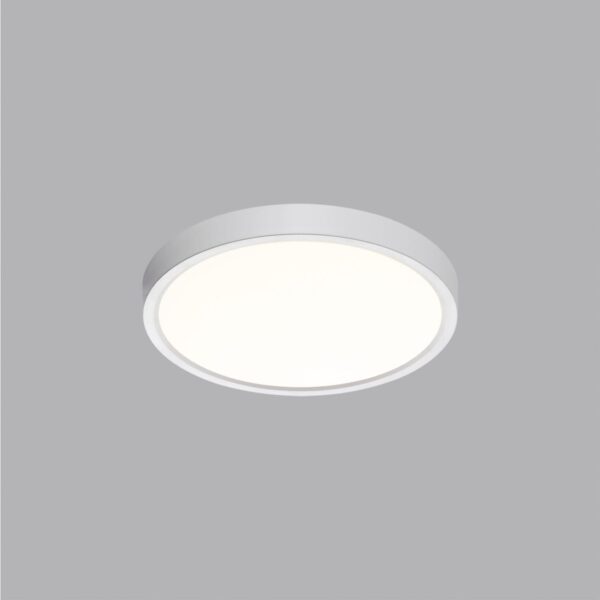 2b5bcde3b36b112d22ace75dccc291f2 7659/18L MITRA LED SN 551 Светильник пластик/белый LED 18Вт 3000/4000K D230 IP40 ALFA WHITE