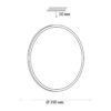 2dd58ab9fa3a99ff65731ecbb0dbb3db 3008/DL TAN SN 220 Светильник пластик/никель LED 48Вт 3000-6300K D390 IP43 пульт ДУ/ LampSmart PARTIAL