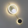 5691/13WL LEDIO LN26 445 белый, чёрный, золотой Настенный светильник LED 13W 3000K 220V MARQUE