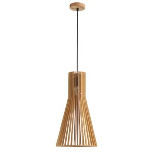 2f4eb05b7b82053e5b7de669c0c1a13f 8384/1A ECO LN26 323 бежевый дерево Подвес E27 60W 220V GERDA