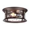 30229e7a8db68cca8d404bf1c582eb36 4961/2C NATURE ODL22 703 темно-коричневый/стекло Ландшафтный потолочный светильник E27 2*60W IP44 MAVRET