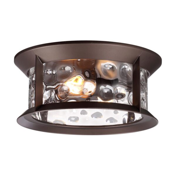 30229e7a8db68cca8d404bf1c582eb36 4961/2C NATURE ODL22 703 темно-коричневый/стекло Ландшафтный потолочный светильник E27 2*60W IP44 MAVRET