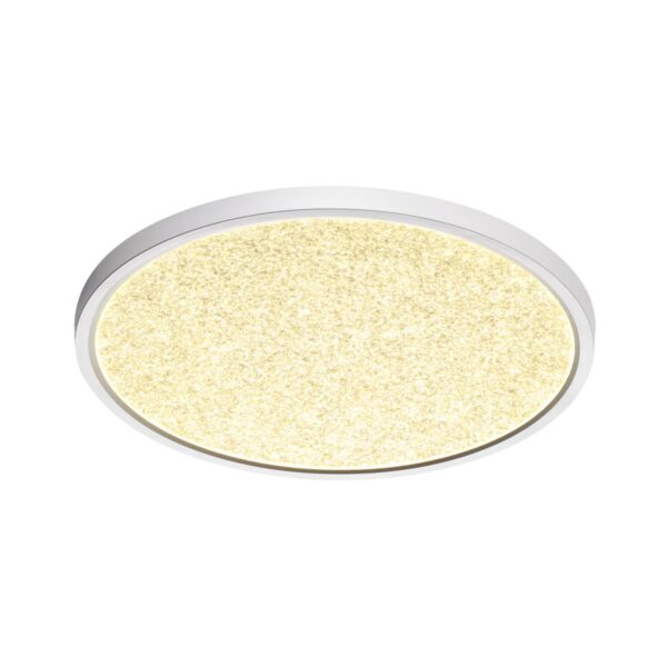 30f2a8d2a0f181f310a4ec45aaafa568 7661/32L MITRA LED SN 555 Светильник пластик/белый LED 32Вт 3000/4000K D400 IP40 OMEGA WHITE
