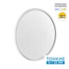 311265bbf8084de8479b44729c5f827d 7661/32L MITRA LED SN 555 Светильник пластик/белый LED 32Вт 3000/4000K D400 IP40 OMEGA WHITE