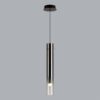 5061/5L PENDANT ODL24 383 черный/темн.хром/металл/стекло Подвес LED 4W 3000K SHINY