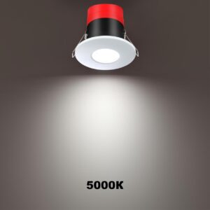31b72db7f5a4ba955d8528365a37b58e 358639 SPOT NT21 452 белый Светильник встраиваемый светодиодный диммируемый, смена цв. температуры IP65 LED 3000К4000К5000К 8W 220V REGEN