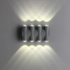 358568 STREET NT21 374 темно-серый Ландшафтный настенный светильник IP54 LED 4000K 8W 85-265V CALLE
