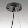 8232/8 COMFI LN26 230 черный/прозрачный, металл/стекло Светильник подвесной LED GX70 8*10W 220V NATALINA