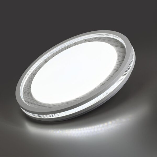 3339ae99bd89fdbbcb361e81f456b657 7681/ELN COLOR SN 164 Светильник пластик/сер под дер LED 76Вт 3000/4000/6000K D480 IP43 CCT MAVI WOOD