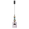 5046/12LA L-VISION ODL24 368 черный/фиолетовый/металл/стекло/керамика Подвес LED 12W 4000К 1400Лм PALLETA
