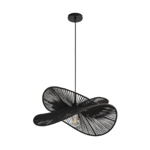 34cf374e9c038c7a4f7ea46c6d932939 8382/1 ECO LN26 320 черный, металл/джутовый шнур Подвес E27 40W 220V ROPE
