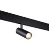 359203 SHINO NT23 164 черный Трековый светильник для низков. шинопровода IP20 LED 3000К 12W 48V 960Лм FLUM