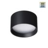 36cd45b44aae14f27dc23ed1a38c2d8a 359595 OVER NT25 000 черный Светильник накладной светодиодный с переключ. цв. температуры IP20 LED 12W 220-240V 3000К4000К6000К ORBIS