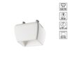 370981 SPOT NT24 618 белый гипс Светильник встраиваемый IP20 GU10 50W 220V YESO