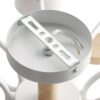 3acbca69f4ad652949119349e21133e7 8196/10C COMFI LN26 336 белый, металл/дерево/пластик Потолочный светильник LED GX53 10*9W 220V RONDO