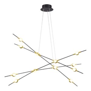 3906/48L L-VISION ODL20 307 золотистый/металл Подвесной светильник LED 4000K 48W 220V COSTELLA