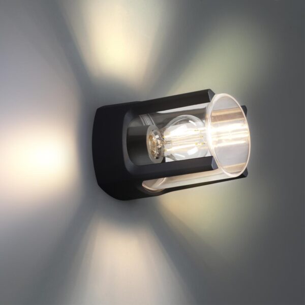 3ad8f014b9985e5f36cb93f258f9abd7 370958 STREET NT23 670 черный Светильник ландшафтный IP54 E27 max 20W 220-240V VISIO