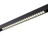 358624 SHINO NT21 064 черный Трековый низковольтный св-к диммируемый с ДУ, со сменой цв.температуры IP20 LED 3000~6500К 24W 48V FLUM