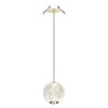 5008/5LA L-VISION ODL24 567 золотой/металл/акрил Подвес LED 5W 4000K 390лм CRYSTAL