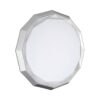 3f5cfc3770d7f78b6148e1aea778a4f6 7671/DL COLOR SN 000 Светильник пластик/белый/хром LED 48Вт 3000-6000К D435 IP43 пульт ДУ VAXIN