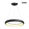 40edc48b5b687dce118ad4bde0a70189 359024 OVER NT23 300 черный Светильник подвесной диммируемый, в комплекте пульт ДУ (2.4G) IP20 LED 3000К~6000К 60W 85-265V FOLD