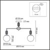 6580/7C CLASSI LN26 36 французское золото, серый/белый металл, керамика/стекло Люстра потолочная E14 7*40W 220V VIVIEN
