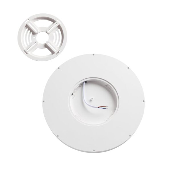 42b83eed6c7758e925933e928fa56e55 7659/24L MITRA LED SN 551 Светильник пластик/белый LED 24Вт 3000/4000K D300 IP40 ALFA WHITE