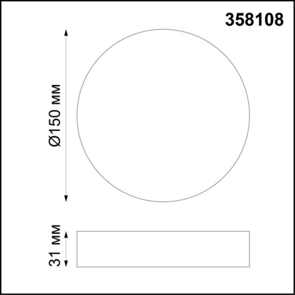 42e1fc106e8ad6db97cc5398235cac1e 358108 OVER NT19 402 белый Накладной светильник IP20 LED 4000K 16W 85-265V ORNATE