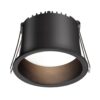 438dcdfbec765b459203ee2ccc175d65 359235 SPOT NT23 472 черный Светильник встраиваемый светодиодный IP20 LED 9W 220V 540Лм 3000К TRAN
