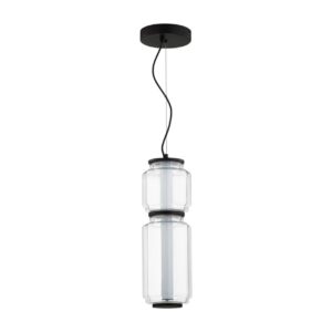 448b7fa08d5b481b000568c00280de9d 5409/20L HIGHTECH ODL_EX24 105 черный/прозрачный/металл/стекло/акрил Подвес LED 20W 3000K 1480Лм JAM