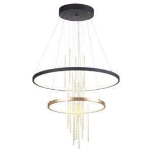 3901/63L L-VISION ODL20 521 золотистый/стекло/металл Подвесной светильник LED 4000K 63W 220V MONICA