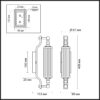 4614adc7175f8e20f693d8797e978d12 4943/1W DROPS ODL22 507 бронзовый/прозрачный/стекло Настенный светильник с выкл. E14 1*40W IP44 TOLERO