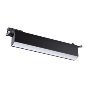 358825 PORT NT22 228 черный Светильник трековый однофазный трехжильный IP20 LED 4000K 18W 220V ITER
