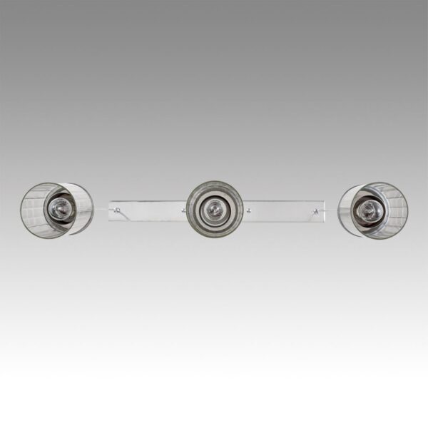 8102/3A COMFI LN26 408 хром/прозрачный металл/металл Подвес Е14 3*40W 220V ISHA