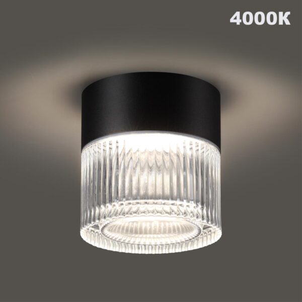 359716 STREET NT25 714 черный Светильник ландшафтный с переключ. цветовой температуры IP65 LED 12W 100-240V 2700К3200К4000К ESTIMA