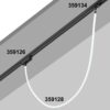 359128 KONST NT23 068 черный Светильник светодиодный IP20 LED 3000K 14W 170-265V 1400Лм RAMO