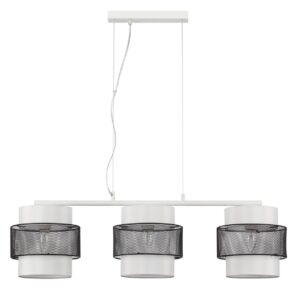 4d2e671f28ccd597049f7f822e166e6d 8002/3A MODERNI LN25 000 белый, черный металл/металл, текстиль Подвес Е27 3*60W 220V ANIMAISA