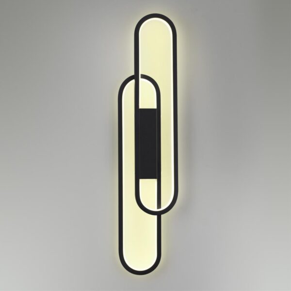 4f3bd077f5092ef87ec705518950269b 5610/37WL LEDIO LN26 449 черный Настенный светильник LED 37W 4000К 220V CLIPE