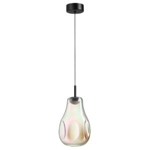 509d4b988681319b2638d04d37a5504c 5098/4LB PENDANT ODL25 365 черный/бензиновый/металл/стекло Подвес LED 4W 4000K 388Лм NAVE