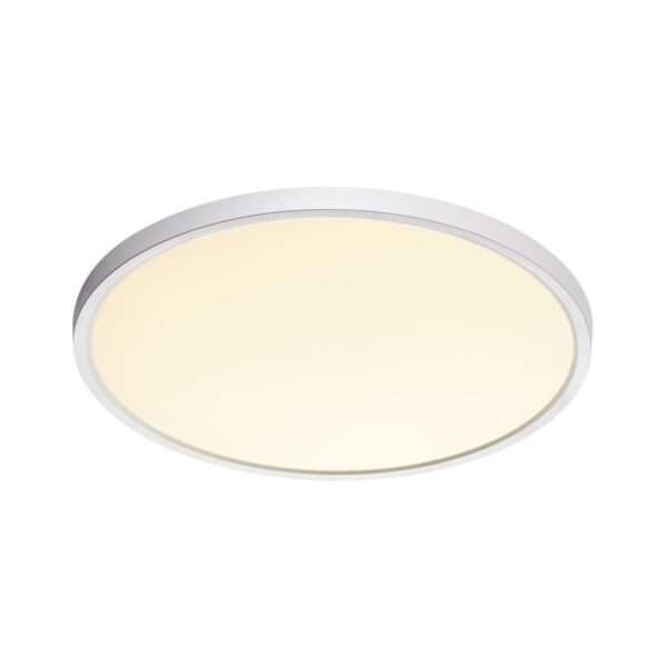 7659/32L MITRA LED SN 551 Светильник пластик/белый LED 32Вт 3000/4000K D400 IP40 ALFA WHITE