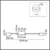 51be3eaa7e471d7343dad633aafd194f 8343/6C COMFI LN26 252 белый, металл Люстра GX53 LED 6*7W 220V TORINA