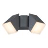 357829 STREET NT18 708 темно-серый Ландшафтный настенный светильник LED 3000К 12W 220-240V KAIMAS