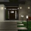 5422f1e9a7e7ee12abc0b744bec0aeda 370775 STREET NT21 666 Светильник ландшафтный настенный IP54 E27 18W 220-240V ZEBRA