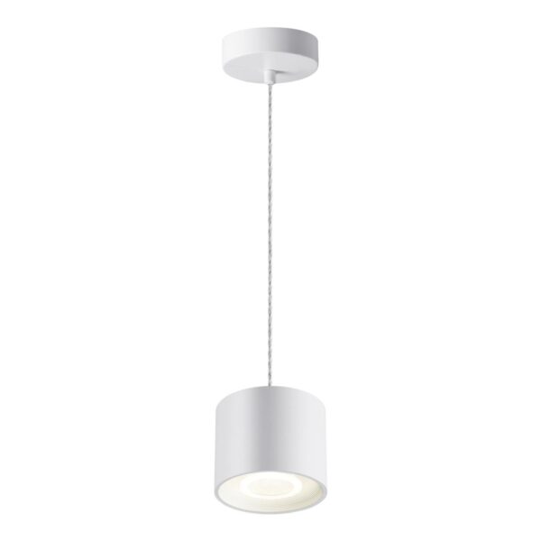 358793 OVER NT21 356 белый Светильник накладной светодиодный, длина провода 2м IP20 LED 15W 4000K 1600Лм 110-265V BIND